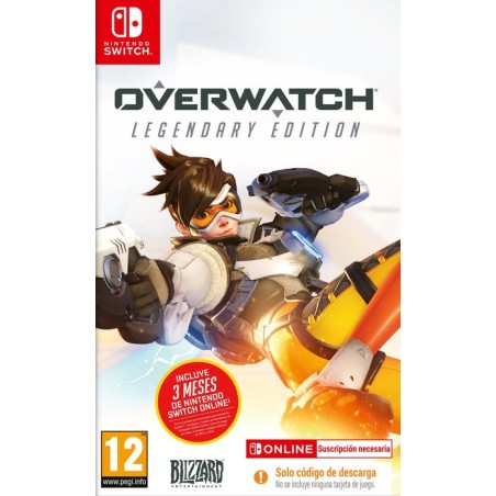 Overwatch legendary edition nintendo switch + suscripción 3 meses nintendo online