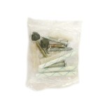 Juego de tornillos para los modelos faroles paris negros