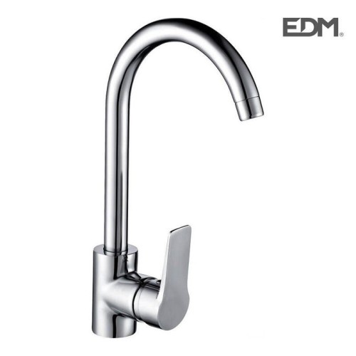 Grifo monomando de cocina. caño alto. serie exelence edm