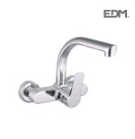 Grifo monomando de cocina. caño bajo. empotrado. serie exelence edm