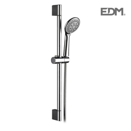 Barra de ducha con flexo y mango. serie exelence edm