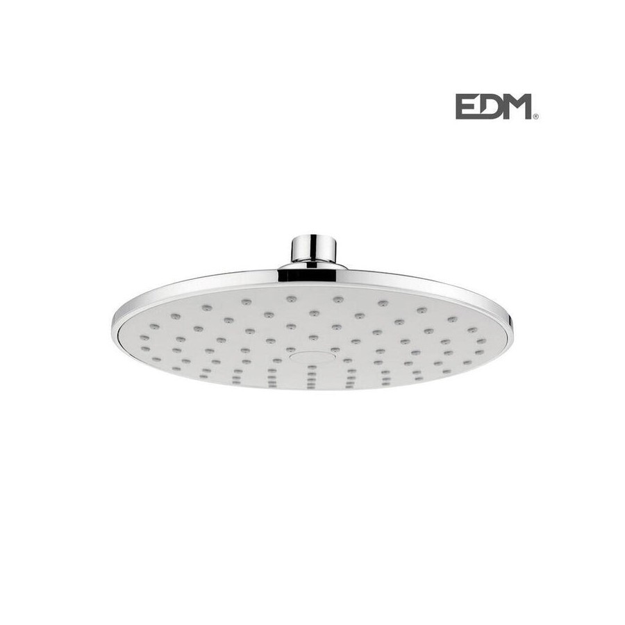 Rociador de ducha anticalcareo. round. color cromo. edm