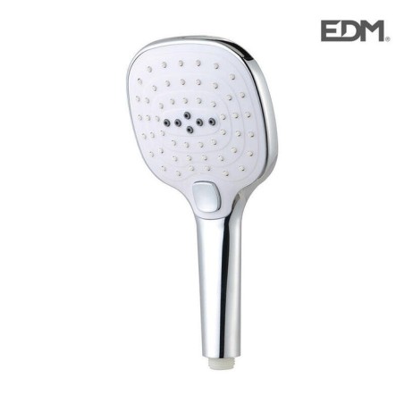 Mango de ducha anticalcareo. square. 3 funciones. color cromo. edm