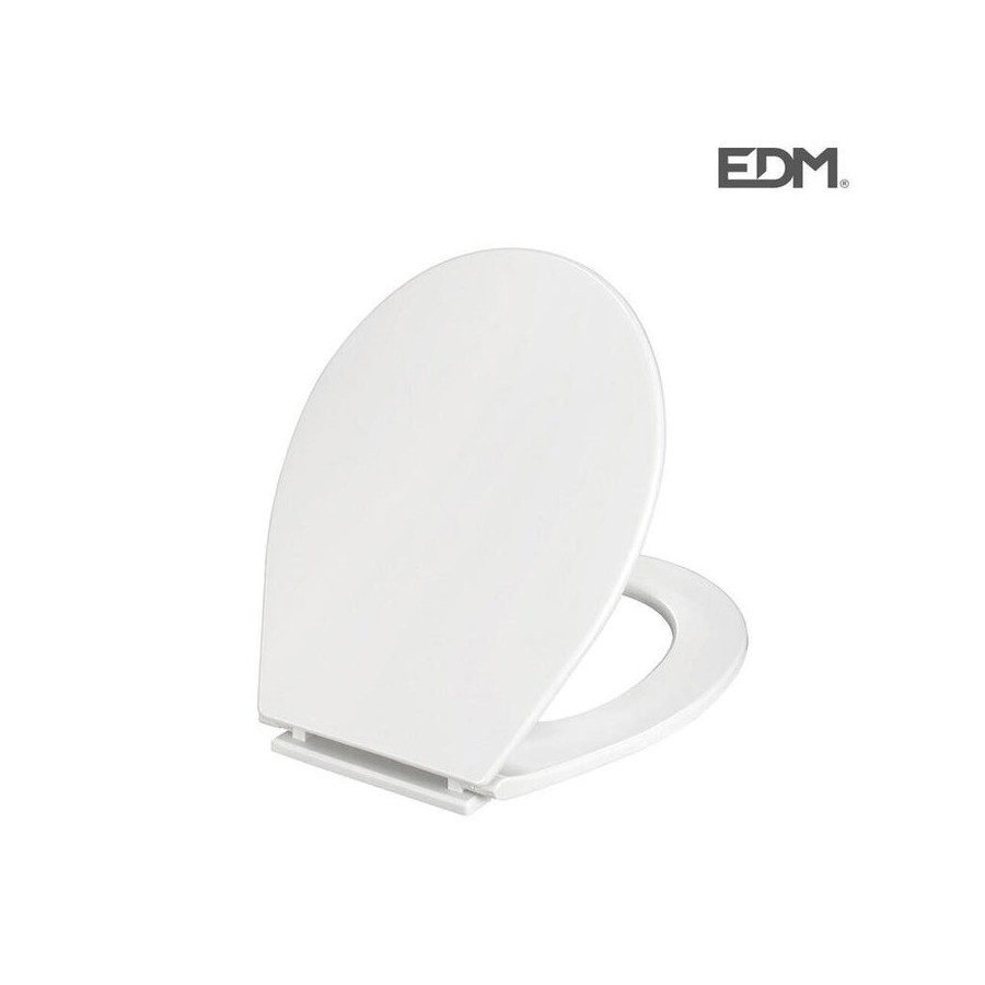 Tapa wc top blanca 1390g con tornillos edm