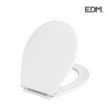 Tapa wc top blanca 1390g con tornillos edm