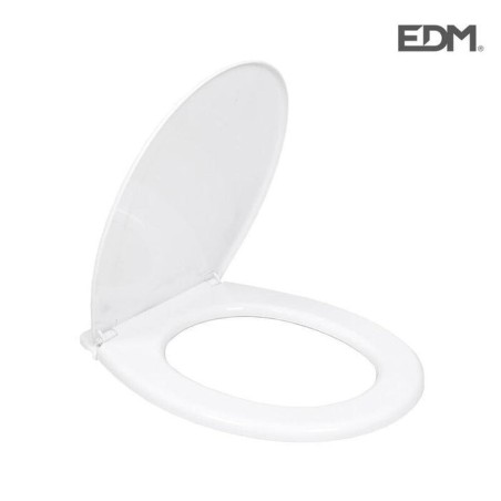 Tapa wc basic blanca 600g con tornillos edm