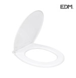Tapa wc basic blanca 600g con tornillos edm