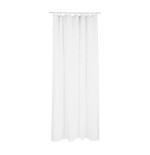 Cortina para baño polyester blanca 180x200cm