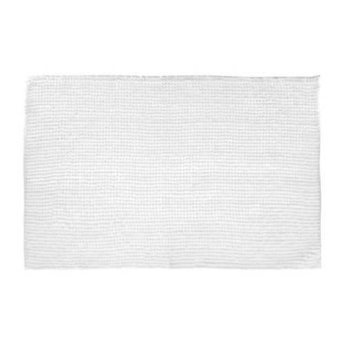 Alfombra de baño 50x80cm blanca