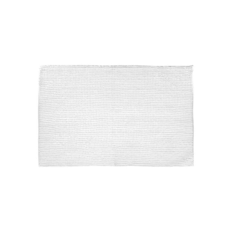Alfombra de baño 50x80cm blanca