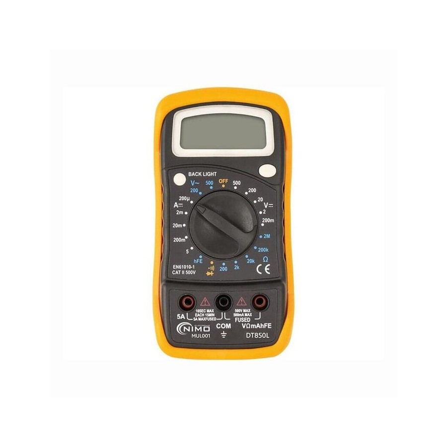 Multimetro digital mul001 dt850l. nimo