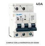 Iga 2p 40a c 10ka - protector de sobretension permanente segun normativa en-50550 y transitorio 5-15ka 275v