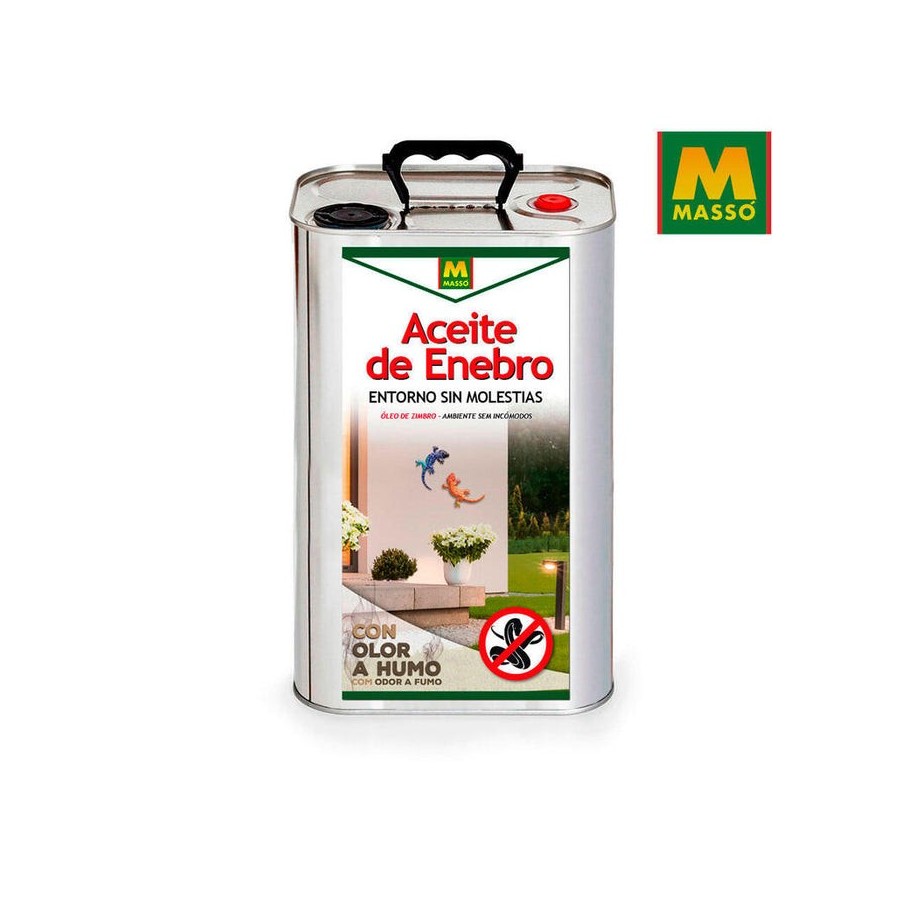 Aceite de enebro repelente de serpientes 1 l. 231539 massó
