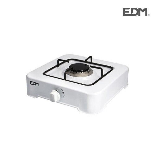 Cocina de gas esmaltada 1 fuego 30x30x10cm edm