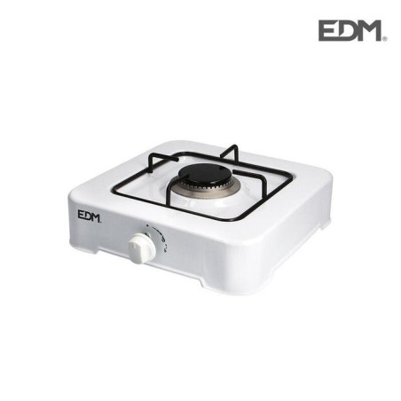 Cocina de gas esmaltada 1 fuego 30x30x10cm edm