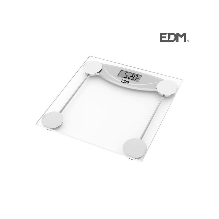 Bascula transparente max 180kg edm