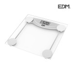 Bascula transparente max 180kg edm