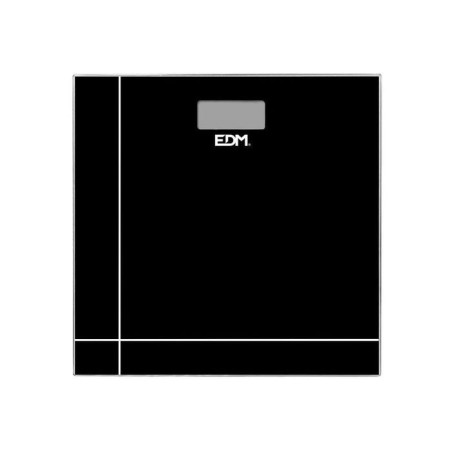 Bascula negra max 180kg edm