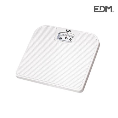 Bascula de baño mecanica max. 130kg edm