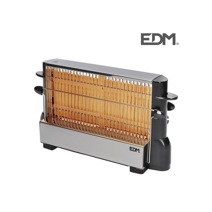 Tostadora vertical 700w 28x9x18cm edm