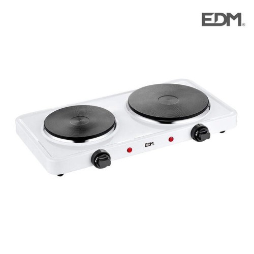 Hornillo eléctrico - 2 fuegos - 1000-1500w - edm