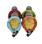 Candado blindado 15mm 90cm colores surtidos stanlex