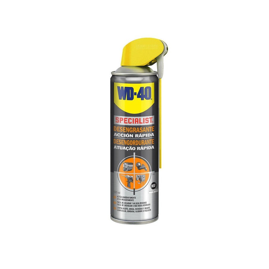 Desengrasante accion rapida specialist 500ml 34465 wd40