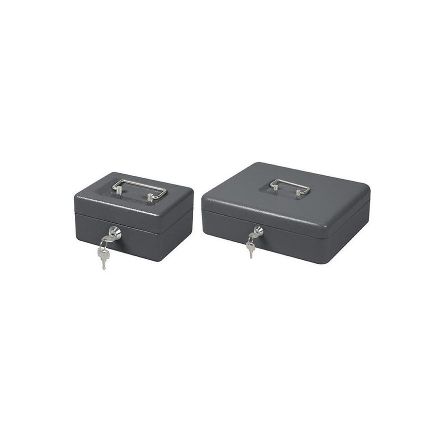 Caja metalica portamonedas 30x24x9cm