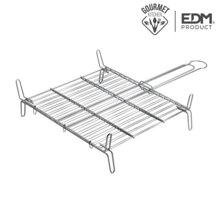 Parrilla doble 25x25cm edm