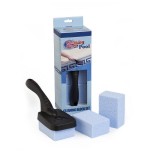 Set 3 cleaning block piscina con mango y solapa individual
