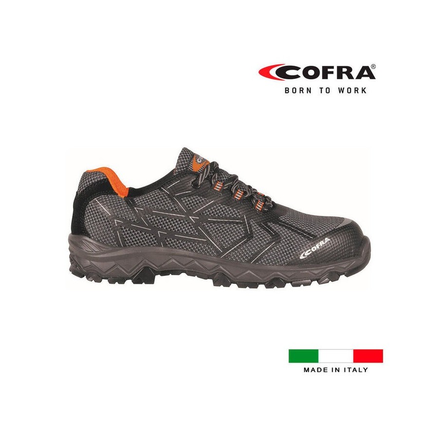 Zapato de seguridad cofra cyclette black s1 p src talla 47