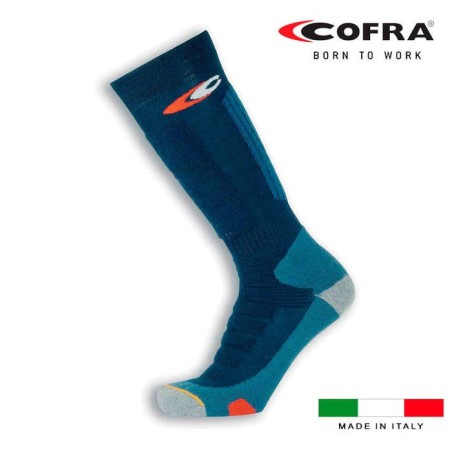Calcetin top winter azul (42-44) m cofra