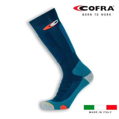 Calcetin top winter azul l (45-47) cofra