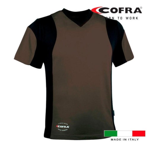 Camiseta java fango/negro cofra talla xxl
