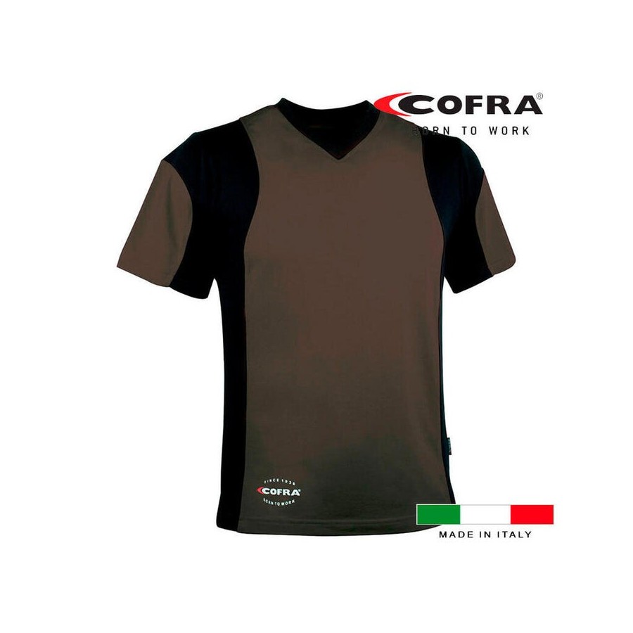 Camiseta java fango/negro cofra talla xl
