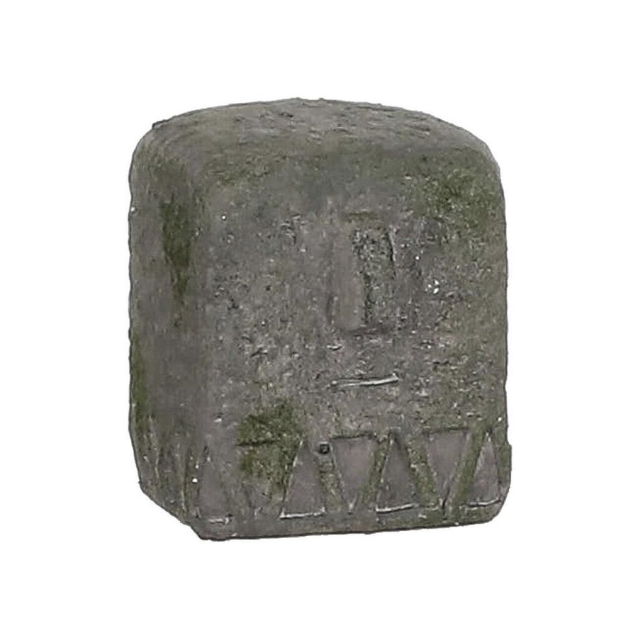 Estatua gris 9x8x9.5cm