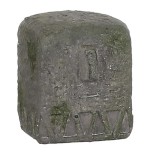 Estatua gris 9x8x9.5cm