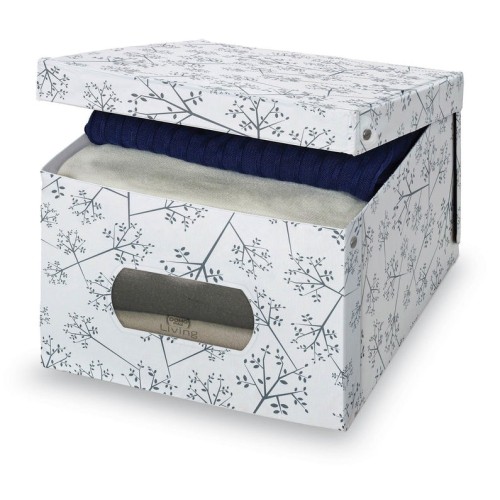 Caja guarda ropa vinilo l bon ton 39x50x24cm