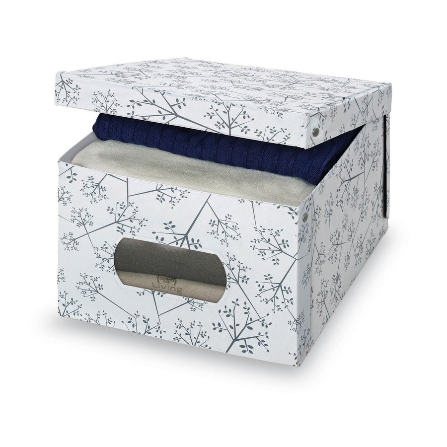 Caja guarda ropa vinilo l bon ton 39x50x24cm