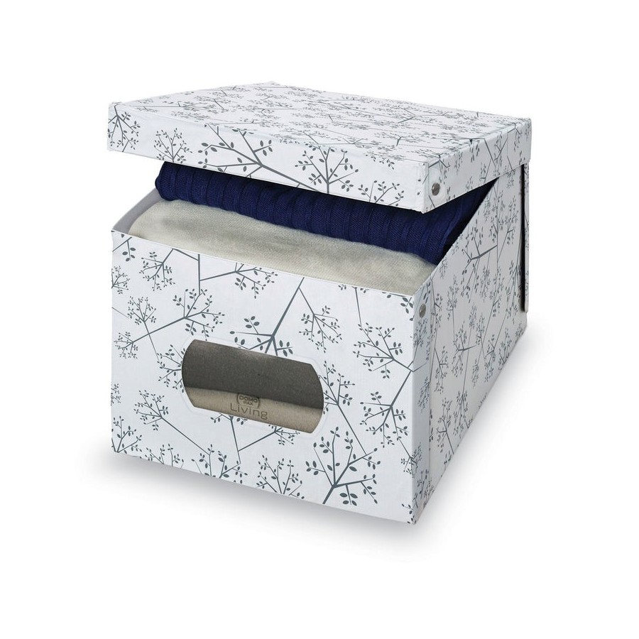 Caja guarda ropa vinilo xl bon ton 42x50x31cm