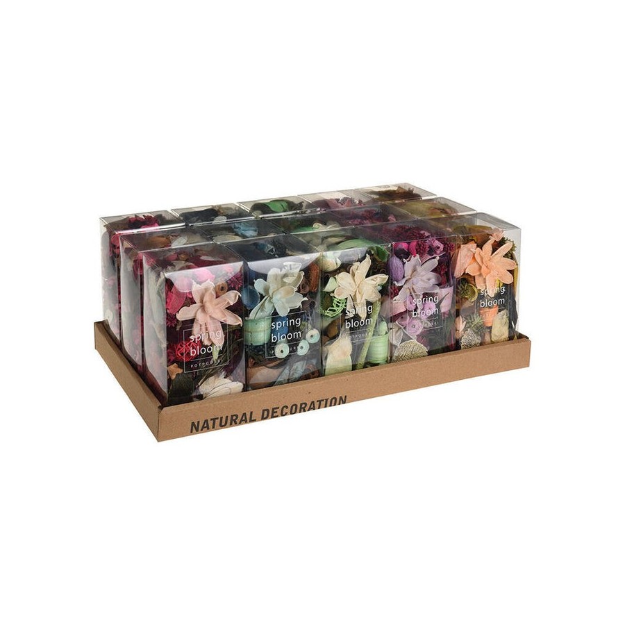 Caja 250g flores con aromas perfumes y modelos varios