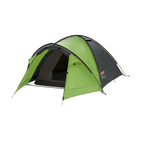 Tienda domo coleman pingora 3 blackout verde claro/gris, con varilla, modelo 2024 2000035203