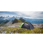 Tienda domo coleman pingora 3 blackout verde claro/gris, con varilla, modelo 2024 2000035203