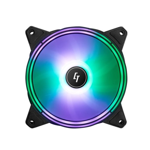 Ventilador chieftec 120mm nova nf-1225-rgb 32x adressable led