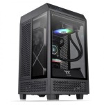 Caja pc thermaltake tower 100 negra 2xven120x120/3xcristal templado ca-1r3-00s1wn-00