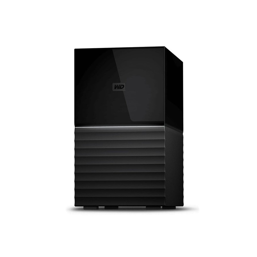 Disco externo hdd western digital my book duo 36 tb desktop raid con usb 3.1 y software de copia de seguridad automática