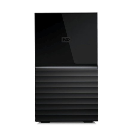 Disco externo hdd western digital my book duo 36 tb desktop raid con usb 3.1 y software de copia de seguridad automática