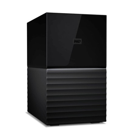 Disco externo hdd western digital my book duo 36 tb desktop raid con usb 3.1 y software de copia de seguridad automática