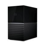 Disco externo hdd western digital my book duo 36 tb desktop raid con usb 3.1 y software de copia de seguridad automática