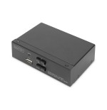 Digitus kvm switch 2x1 hdmi 2-port single display 4k/30hz freesync
